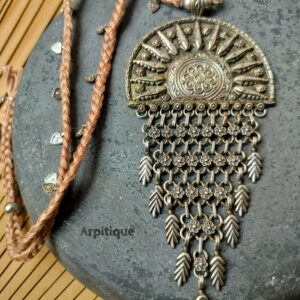 Silver replica neckpiece