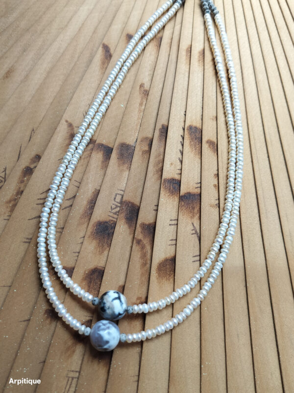 Pearl neckpiece - Image 2