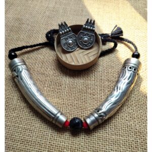 Silver replica necklace