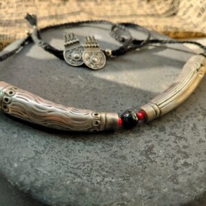 Silver replica necklace