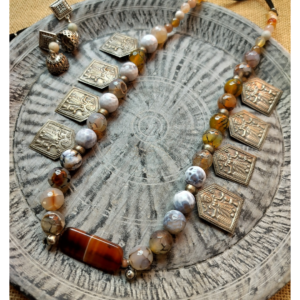 Stone necklace