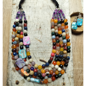 Stone necklace