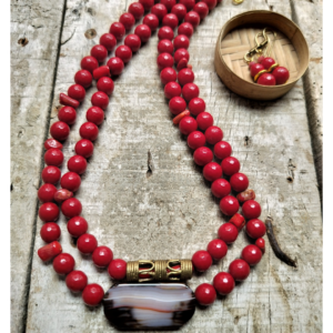 Stone necklace