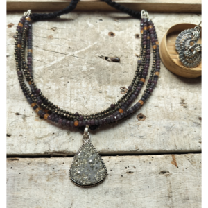 Stone necklace