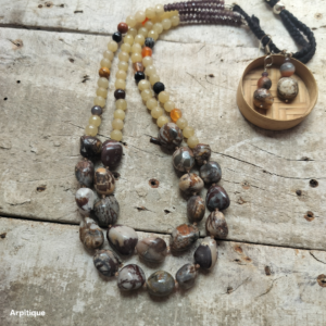 Stone necklace